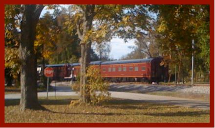 The Railroad passes through town